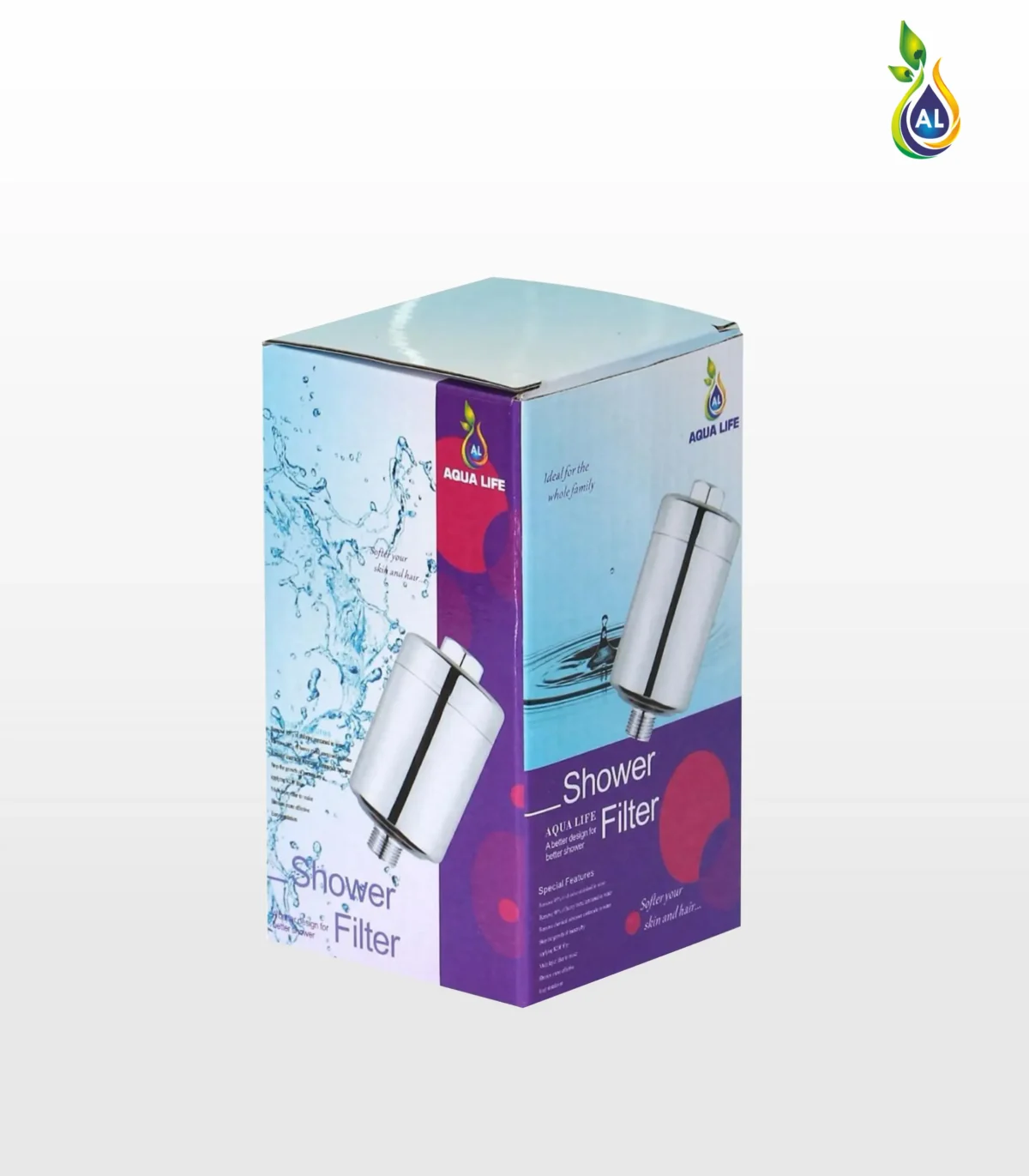 Aqua Life Silver Shower Head - Image 1